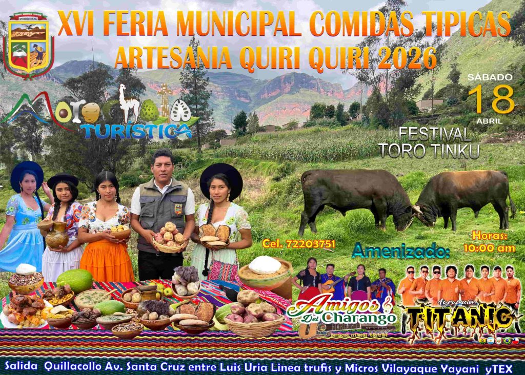 XVI FERIA MUNICIPAL COMIDAS TIPICAS ARTESANÍA QUIRI QUIRI 2026